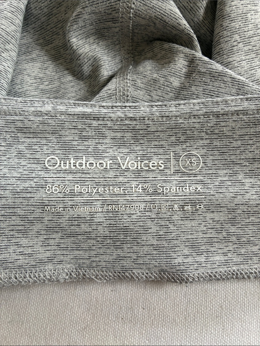 Outdoor Voices bike shorts